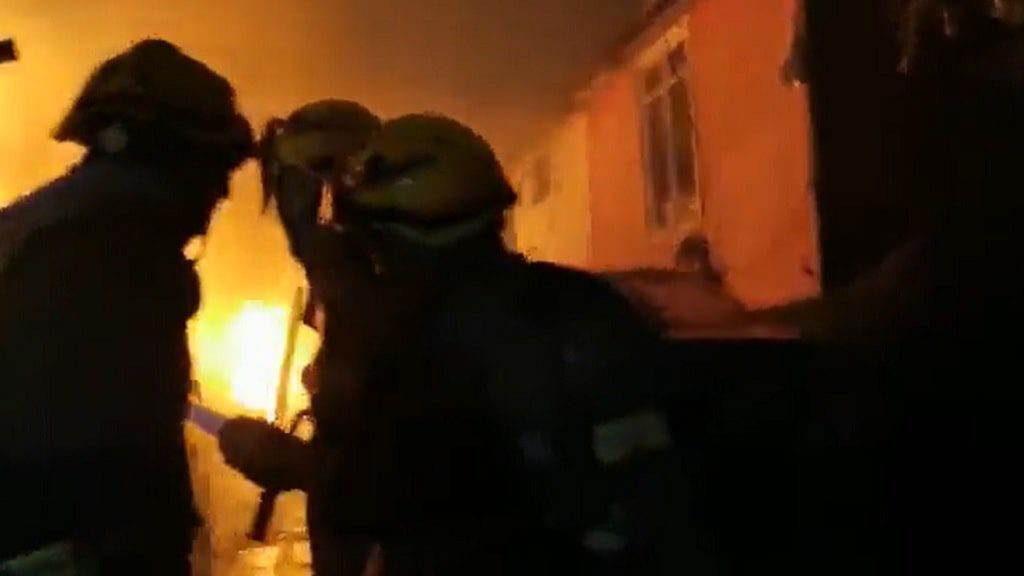 Viña del MAR- Chile, incendio