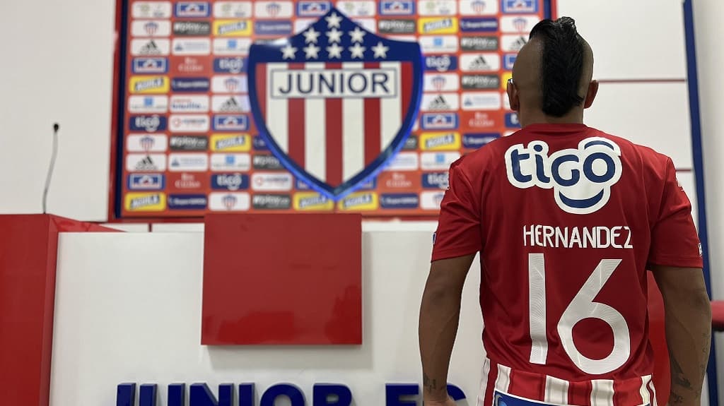 Vladimir Hernández - vuelve a Junior de Barranquilla