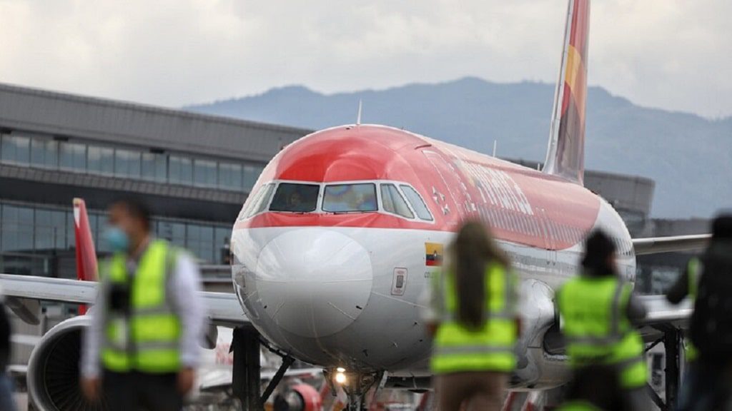 dos muertos- avión de Avianca que venía de chile