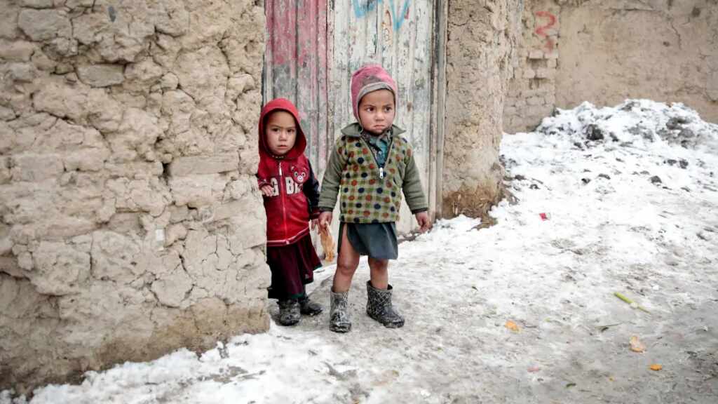 Al menos seis niños muertos por las bajas temperaturas en Afganistán