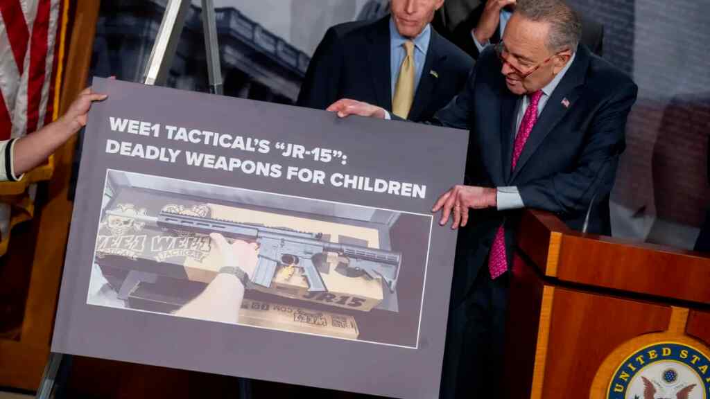 Demócratas piden a regulador que penalice la publicidad de armas para niños
