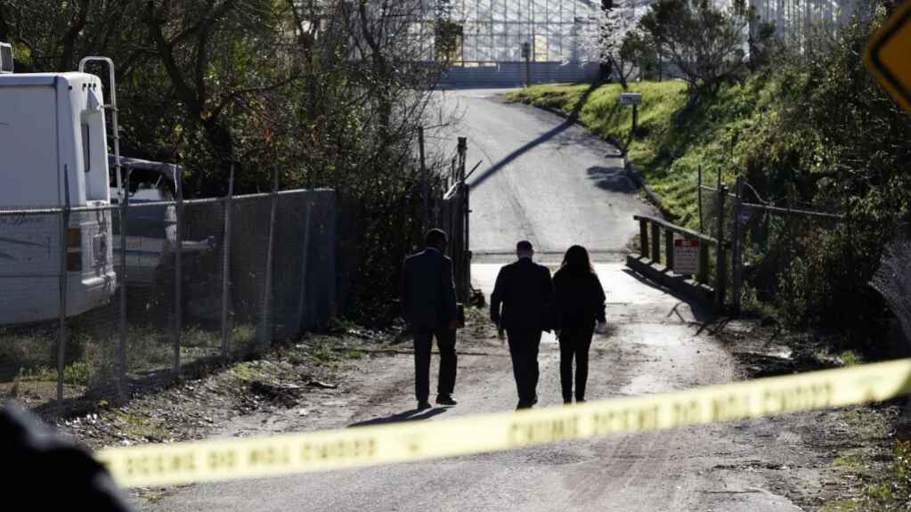 El tiroteo en una granja de California «podría ser» un caso de violencia laboral