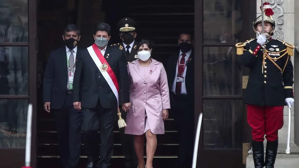 La Fiscalía peruana pide prisión preventiva para la esposa de Castillo