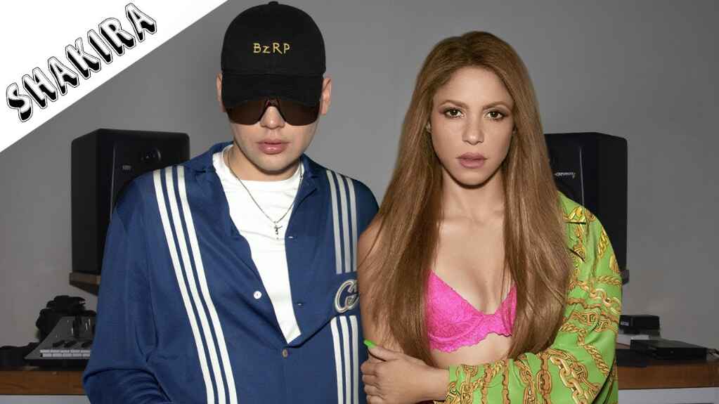 La colombiana Shakira y el argentino Bizarrap