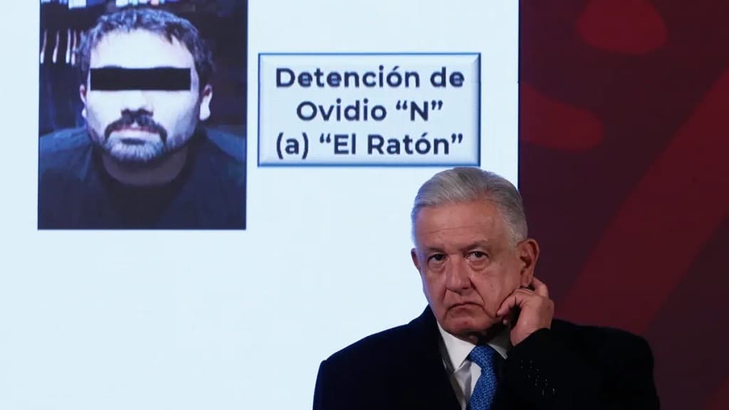 López Obrador niega intervención de EEUU en detención de hijo del Chapo