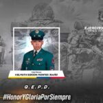 Helmuth Edison Montes Riaño- Un cabo del Ejército perdió la vida tras pisar una mina en Zaragoza