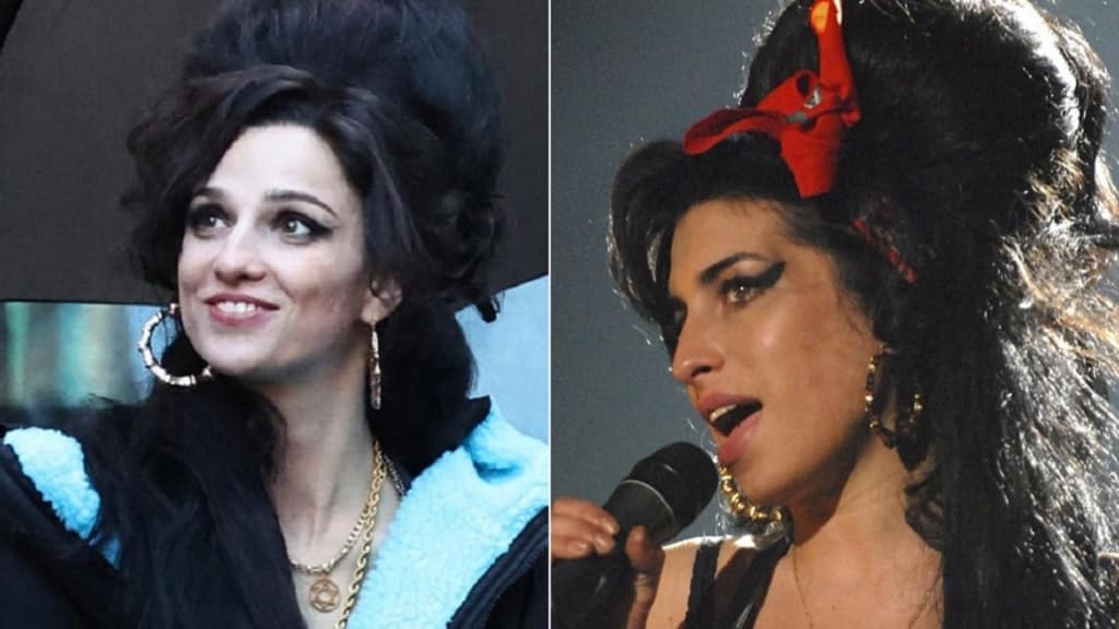 Marisa Abela en el papel de Amy Winehouse