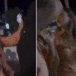 Bad Bunny tira teléfono de fanática en República Dominicana