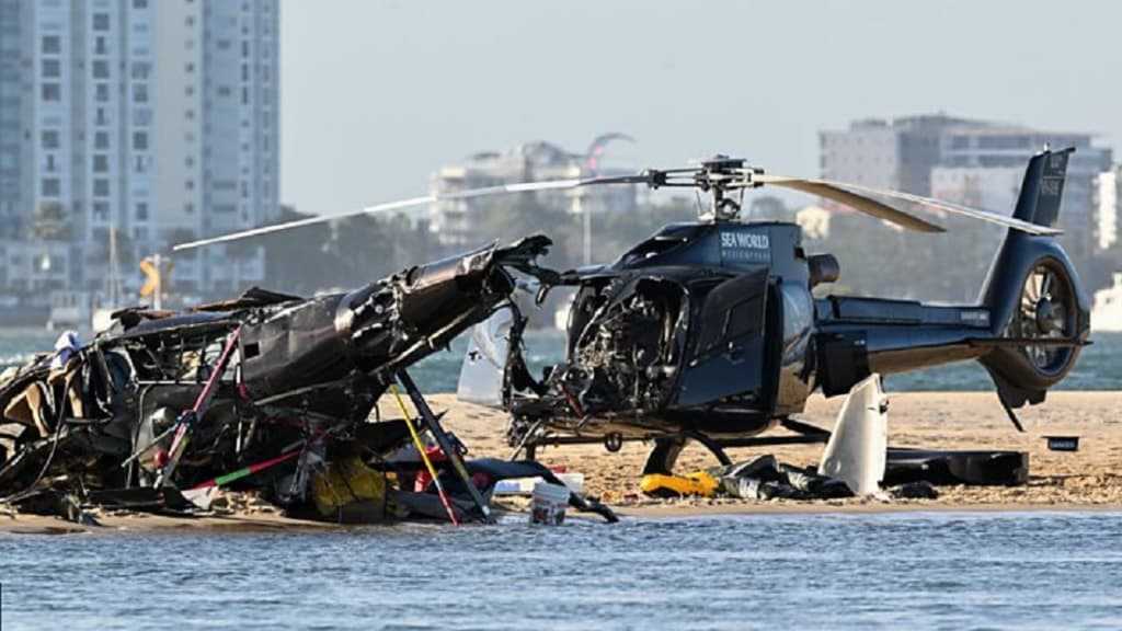 En Australia el choque de dos helicópteros deja 4 muertos