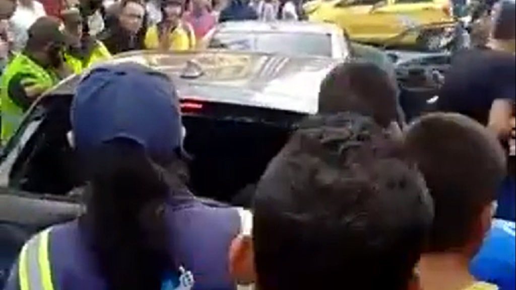 Feria de Manizales- carro arrolla a varias personas