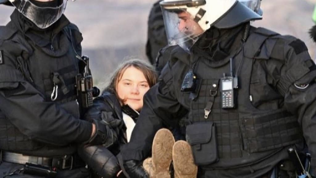 Greta Thunberg es detenida en Alemania por protestas contra una mina de carbón