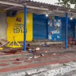 masacre en una tienda en Barranquilla- barrio el santuario-