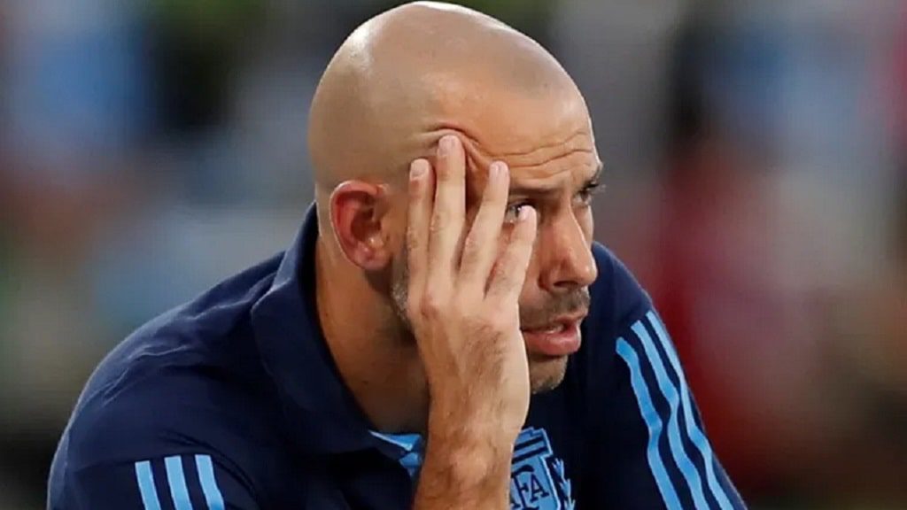 Javier Mascherano- eliminación de argentina del sub-20 y posible renuncia a su cargo
