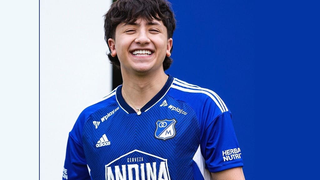 Nueva camiseta de Millonarios para la temporada 2023