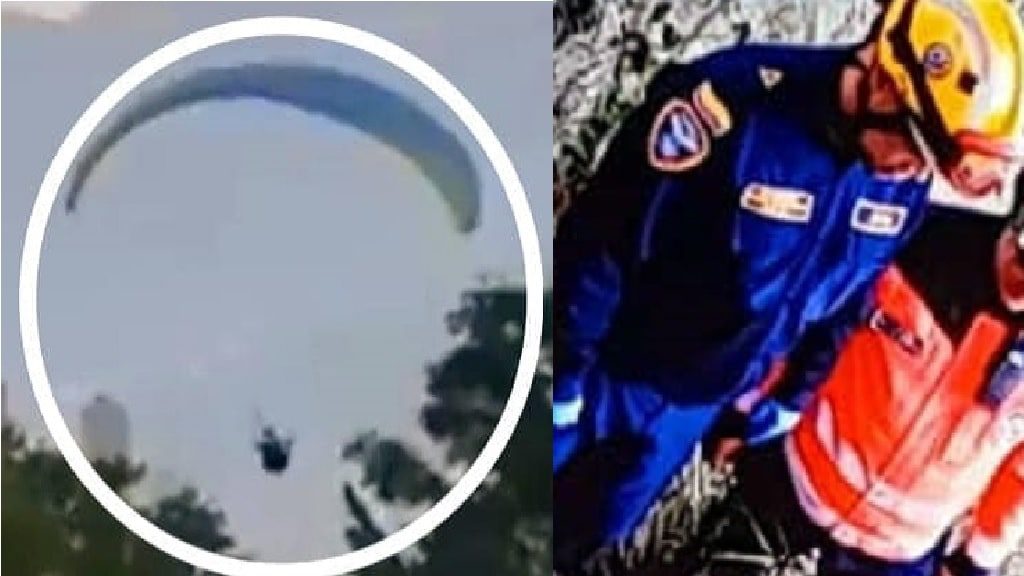 Parapentista murió mientras sobrevolaba el sector de Las Trucheras, en Bello