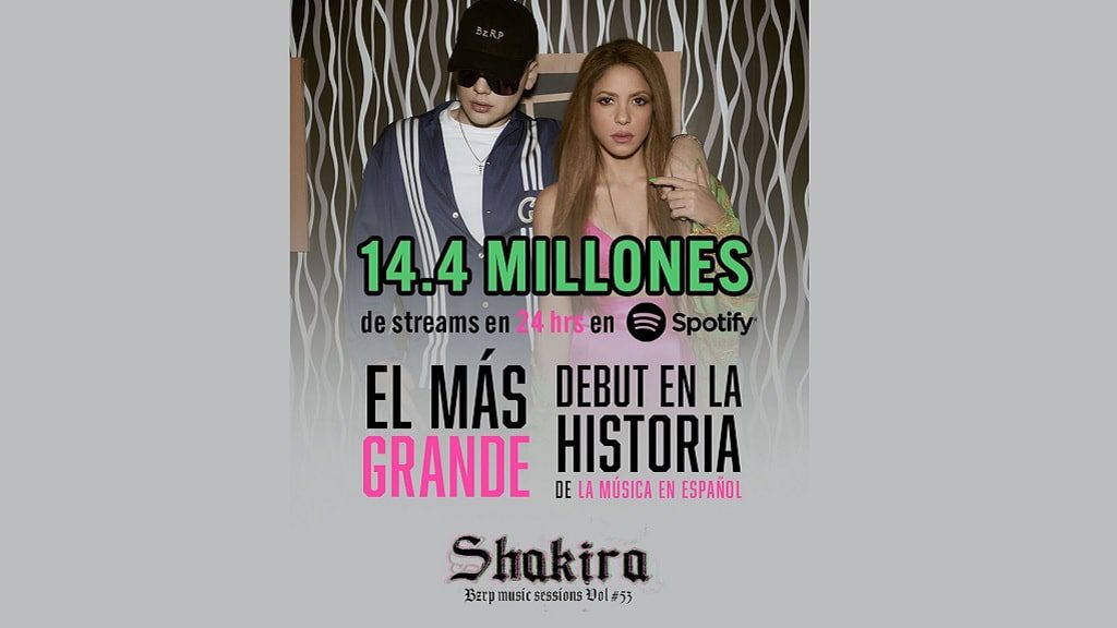 Shakira music sessions #53 con Bizarrap- canción contra Gerard Piqué