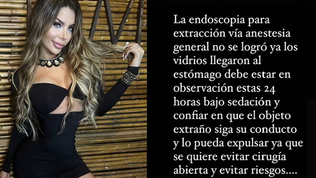 La modelo trans Sofía Avendaño dice que le dieron una copa con restos de vidrio