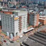 Paciente muere al caer desde el sexto piso del hospital General de Medellín