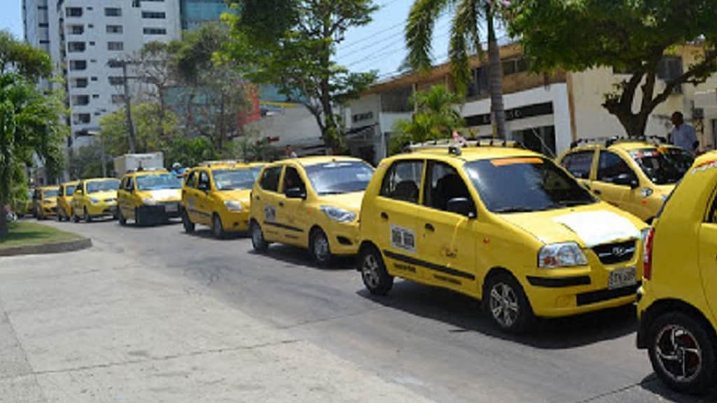 Colombia- posible paro de taxistas en enero de 2023