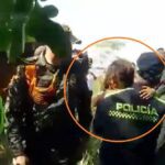 Niña rescatada en Sahagún - valentina camaño