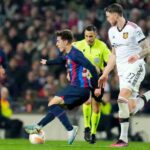 Barcelona y Manchester United empatan en una seguna parte alocada