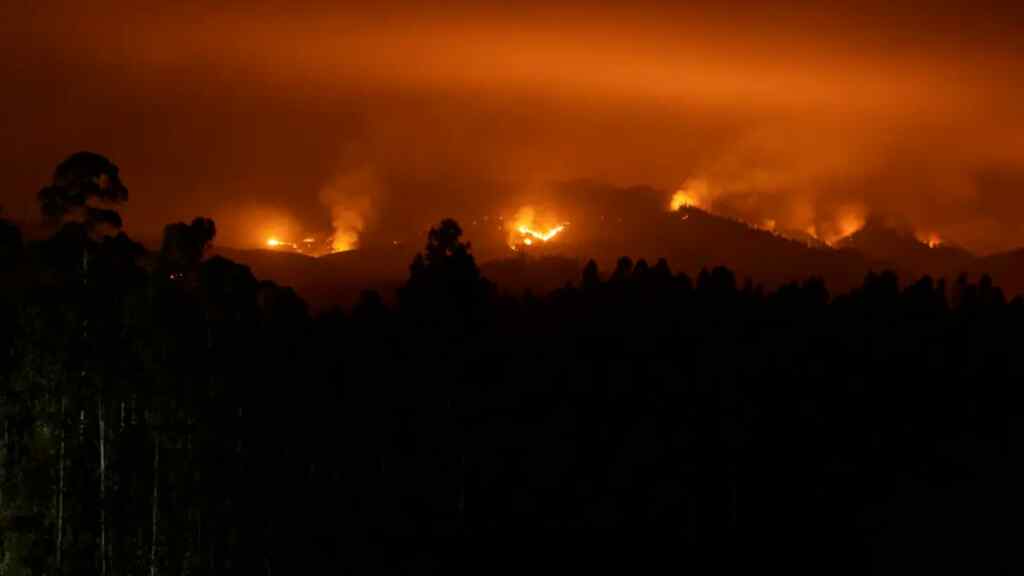 Chile detiene a 10 personas por los incendios y eleva a 24 el balance de muertos
