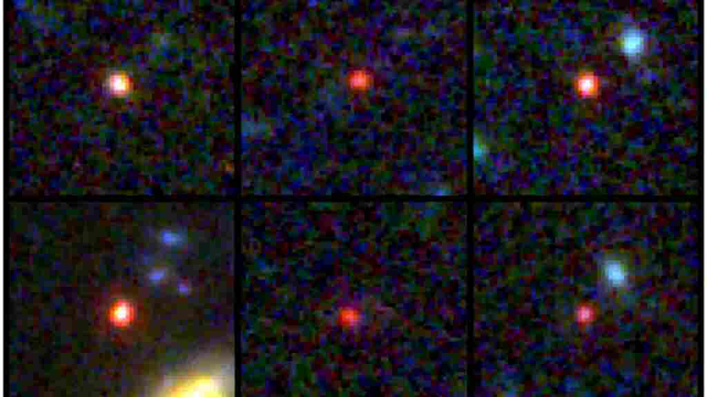 Descubren «enormes» galaxias en el universo temprano