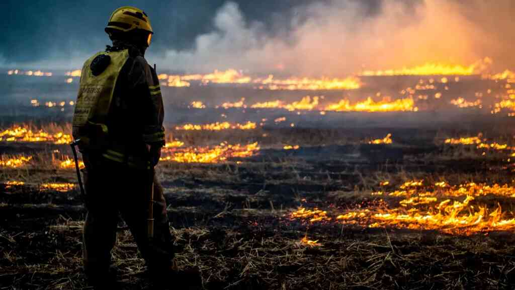 El viento reactiva los incendios en Biobío, epicentro de la tragedia en Chile