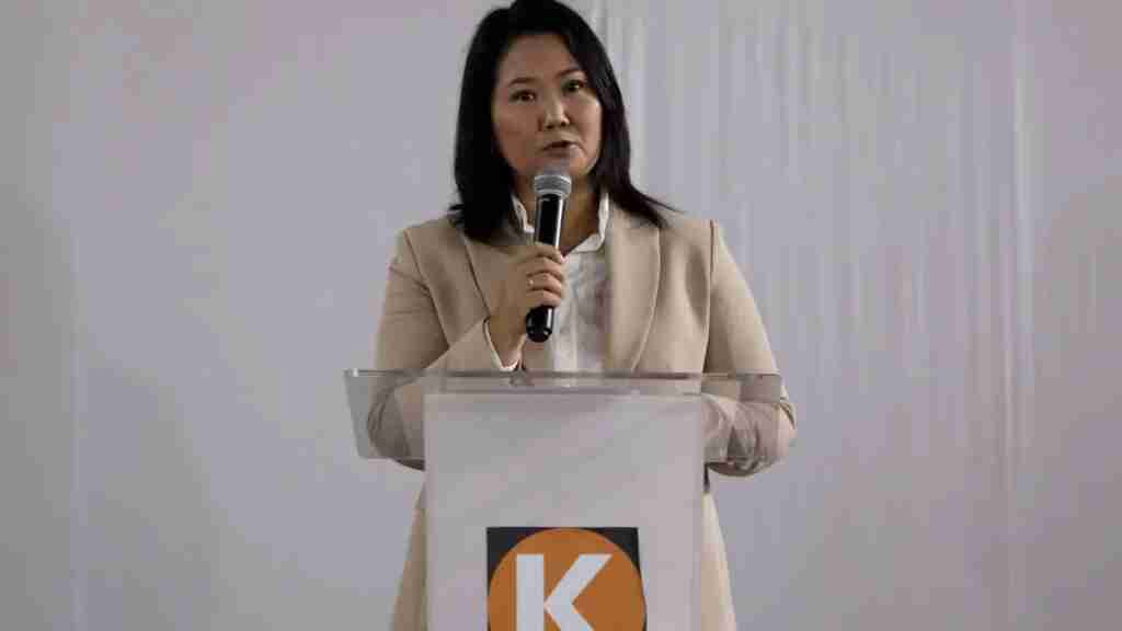 Keiko Fujimori descarta ser candidata en un eventual adelanto electoral en Perú