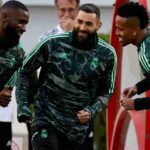 Militao y Benzema pasan una prueba antes de la final