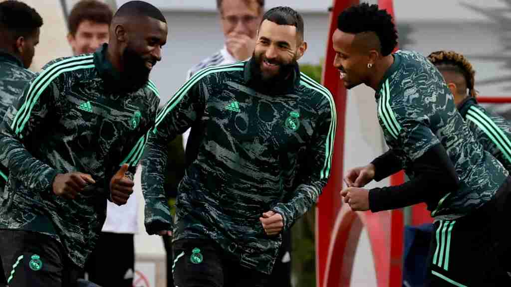 Militao y Benzema pasan una prueba antes de la final