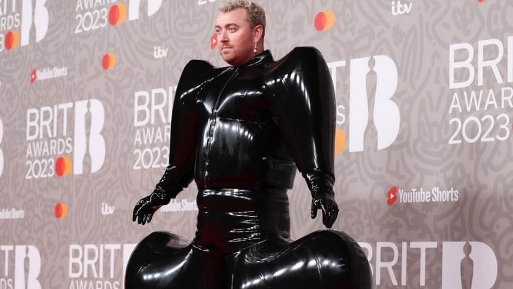 Sam Smith - vestido - brit awards 2023