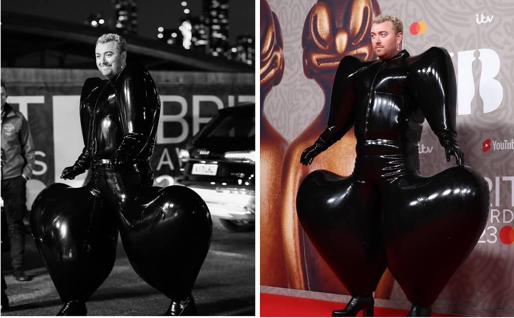 Sam Smith - vestido - brit awards 2023