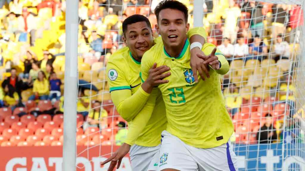 Un gol de Giovane y otro de Ronald meten a Brasil en el Mundial Sub’20