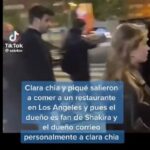 Dueño de restaurante y fan de Shakira habría sacado a Piqué y Clara Chía de su negocio