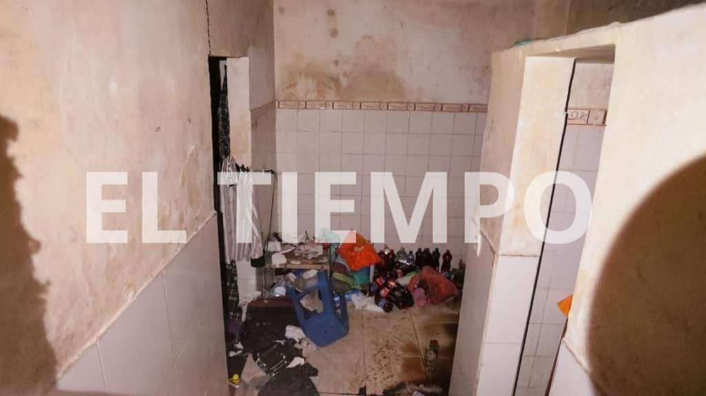 cuarto de inquilinato en el que fueron asesinados un tío y su sobrina, en Ibagué-
danna Sofía 