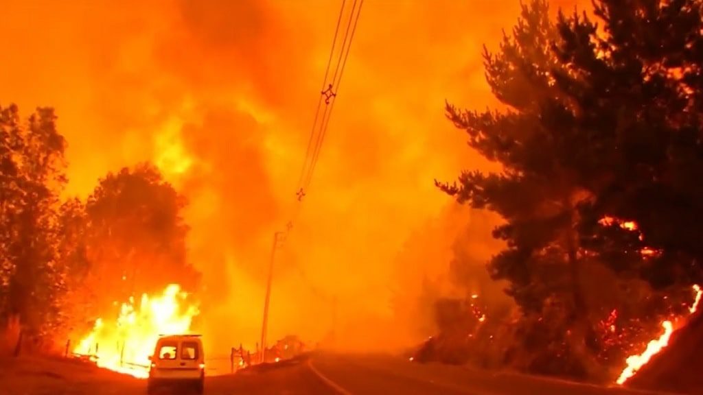 Petro confirma envío de avión a Chile para ayudarle con los incendios forestales