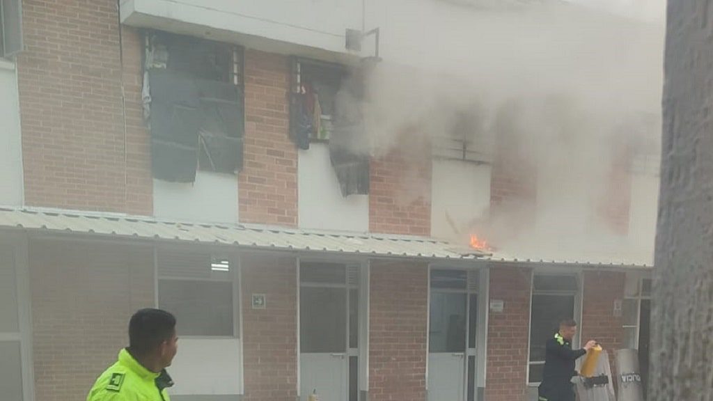 intento de fuga con motín en estación de policía de suba- Bogotá