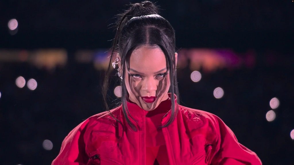 Rihanna show de medio tiempo en elsuper bowl 2023