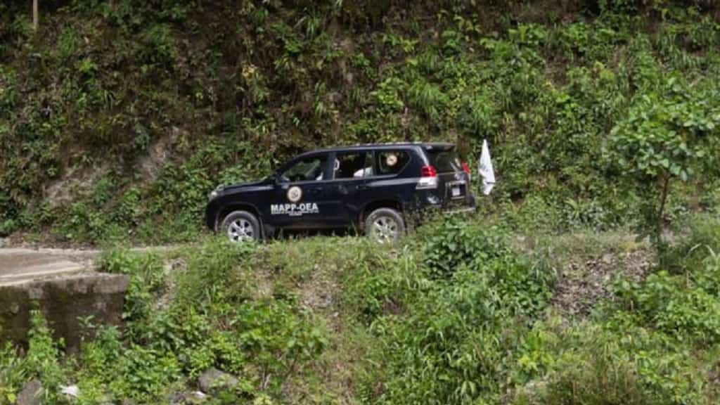 Se robaron una camioneta de la OEA en la zona del Catatumbo