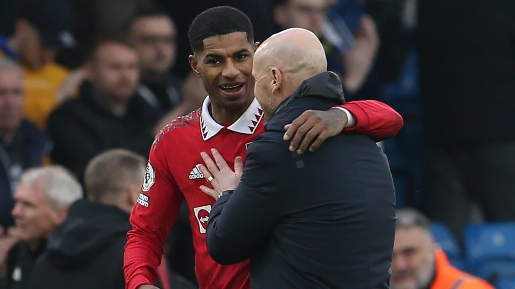 Ten Hag sobre Marcus Rashford