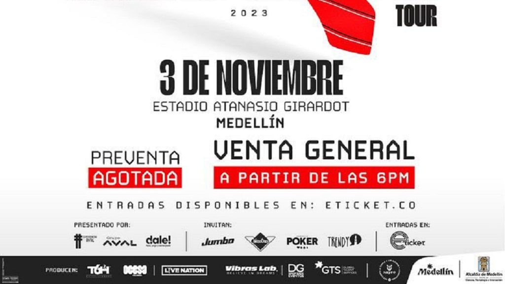 RBD - preventa agotada para concierto en Medellín