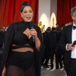 Ashley Graham recibe la peor entrevista de Hugh Grant en los Oscars