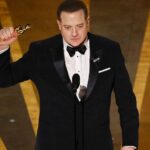 Brendan Fraser gana su primer Oscar por su actuación en The Whale