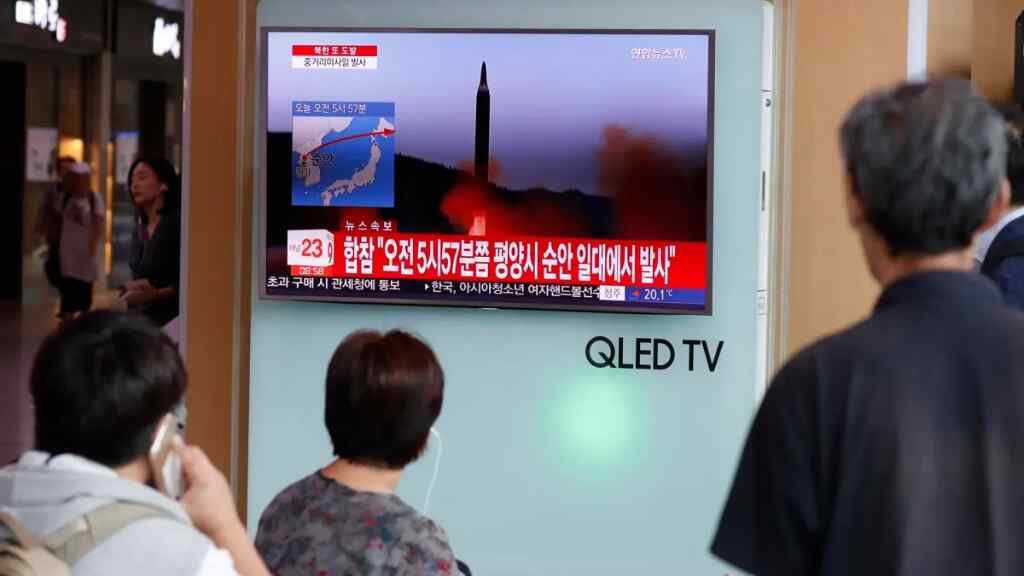 Corea del Norte lanza 2 misiles balísticos de corto alcance al Mar de Japón