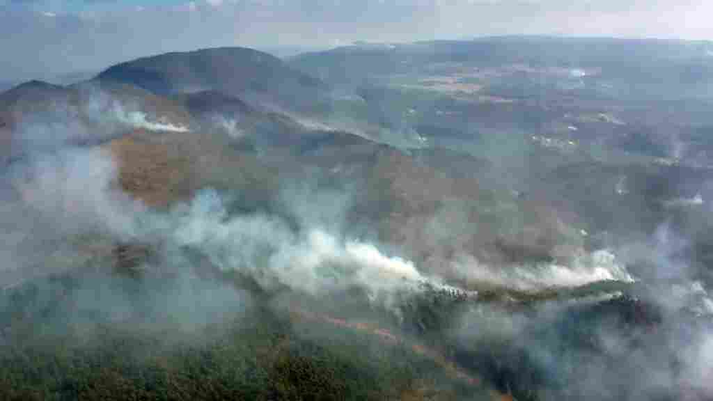 El incendio forestal activo en Cuba ha afectado a cerca de 3.600 hectáreas