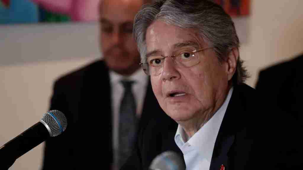 El presidente de Guillermo Lasso Ecuador decreta estado de excepción en provincia de Esmeraldas