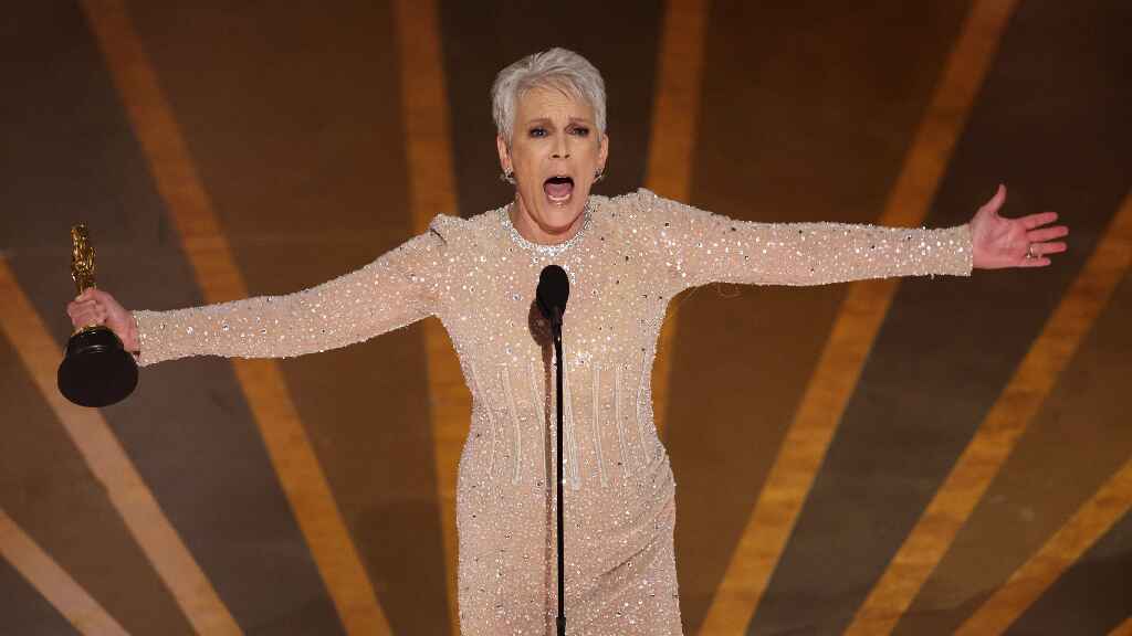 Jamie Lee Curtis gana el Oscar a Mejor Actriz de Reparto