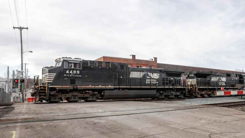 Nuevo descarrilamiento de un tren de Norfolk Southern en EE.UU.