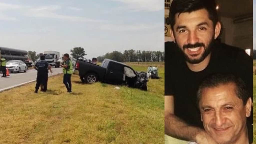 Hijo de Ramón Díaz protagoniza fatal accidente en que murió su esposa